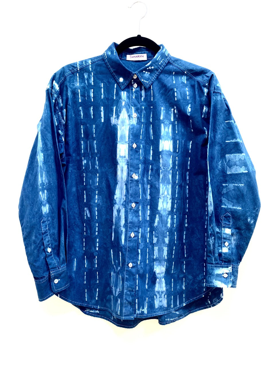 Clipper Hand-Dyed Indigo Shirt