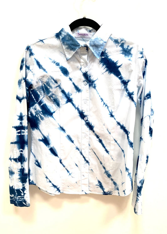 LeftAngle Hand-Dyed Indigo Shirt