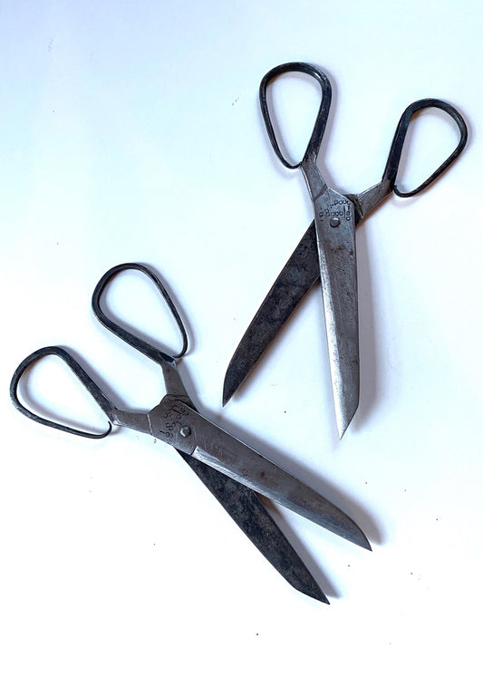 Hand-Hewn Steel Scissors
